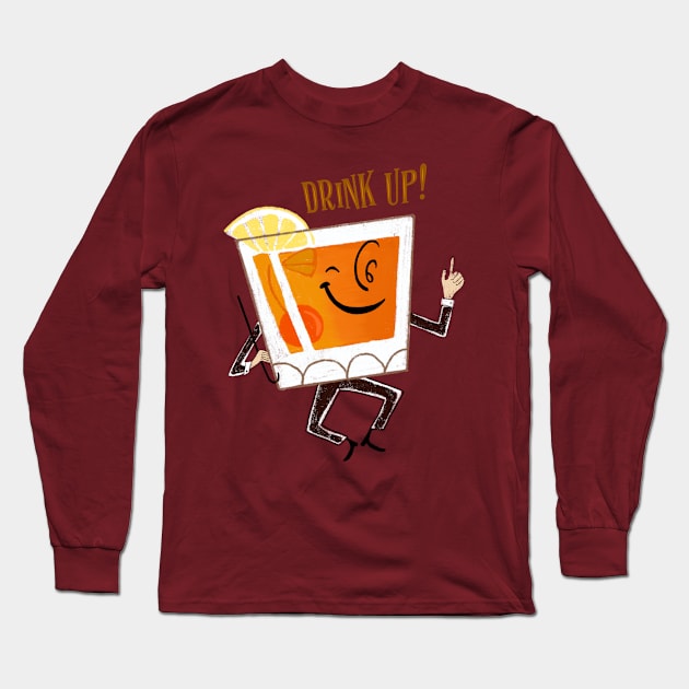 Drink Up! Long Sleeve T-Shirt by LittleBunnySunshine